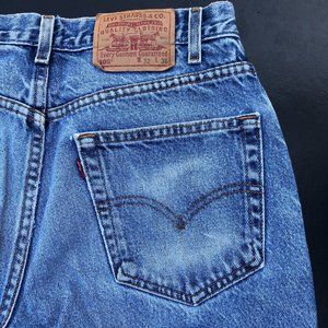 LEVI'S 505 MENS DENIM JEANS - RED TAB - 32 x 36